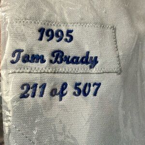 Authentic Tom Brady Montreal Expos Road 1995 Jersey Size 44 LARGE #211/507 NWT